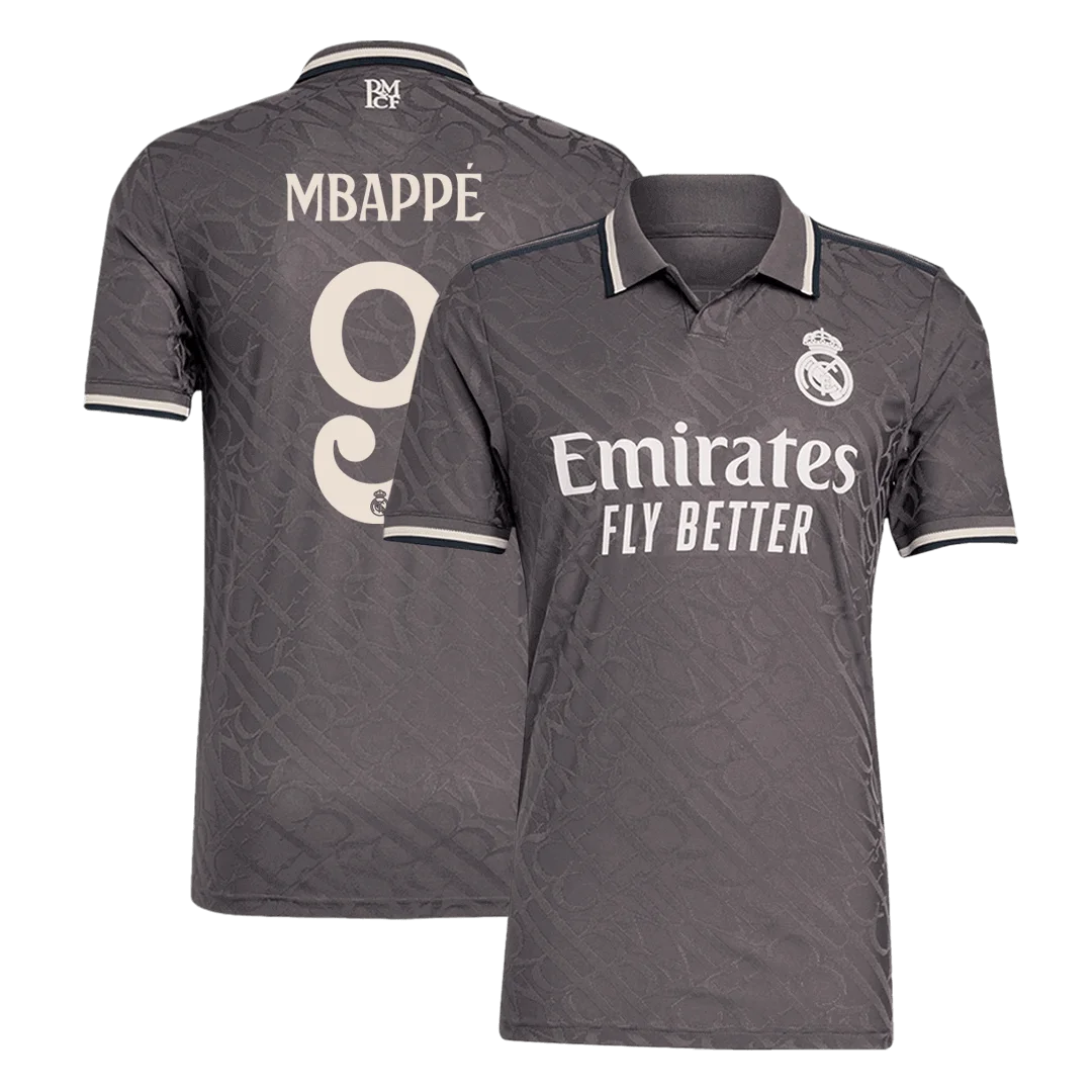 MBAPPÉ #9 Real Madrid Third Away Player Version Jersey