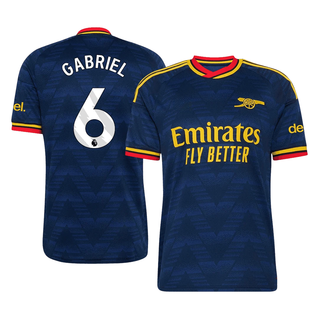 GABRIEL #6 Arsenal Away Soccer Jersey 2026/27