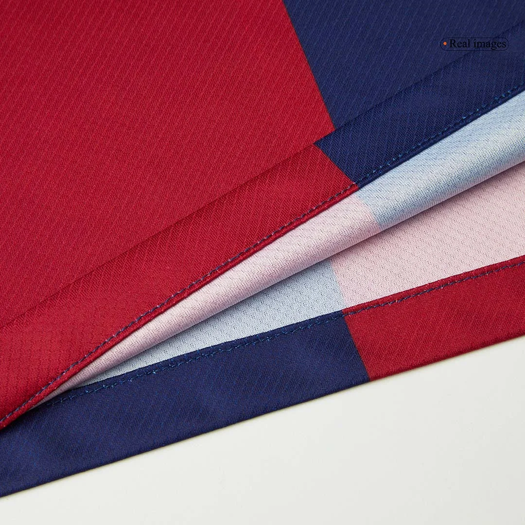 Barcelona Home Soccer Jersey -125th Anniversary (Spotify Logo Without Text)