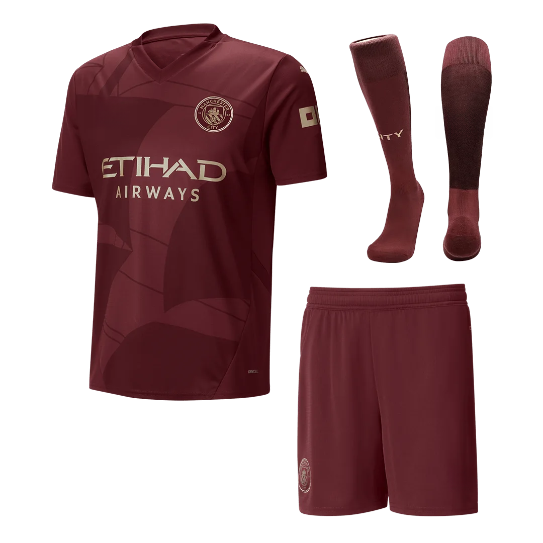 Manchester City Third Away Jerseys Full Kit