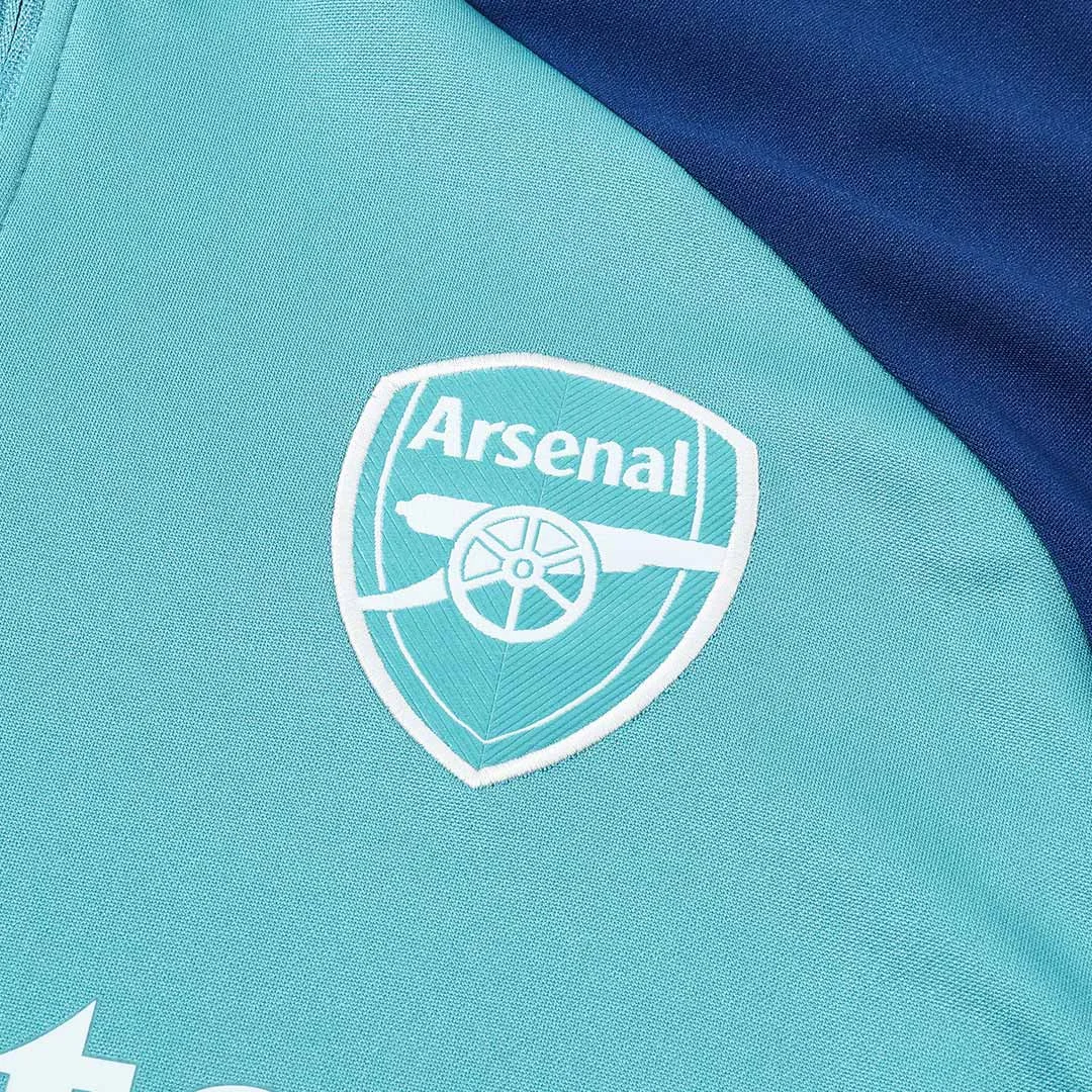 Arsenal 1/4 Zip Tracksuit 2025/26 Green