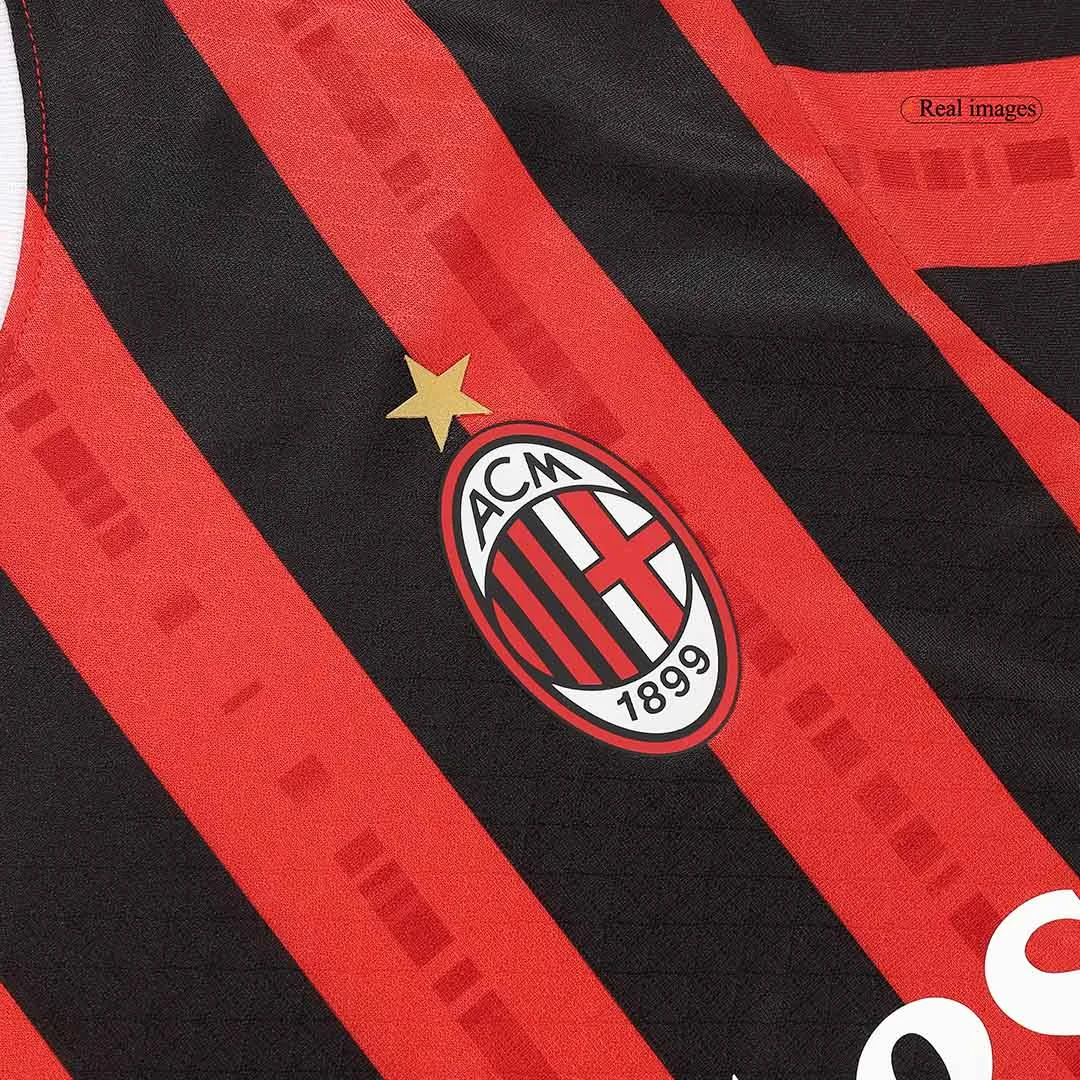 AC Milan Home Authentic Soccer Jersey