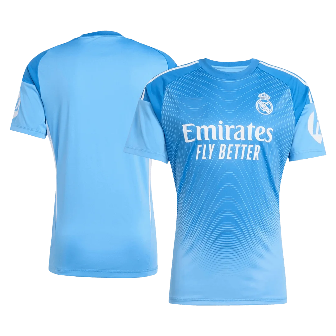 Real Madrid Goalkeeper Soccer Jersey 2025/26 Blue