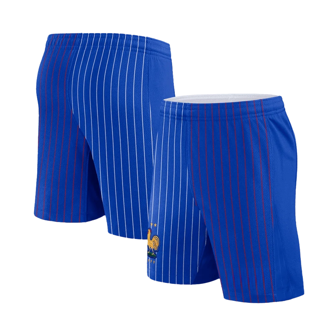 France Away Soccer Shorts