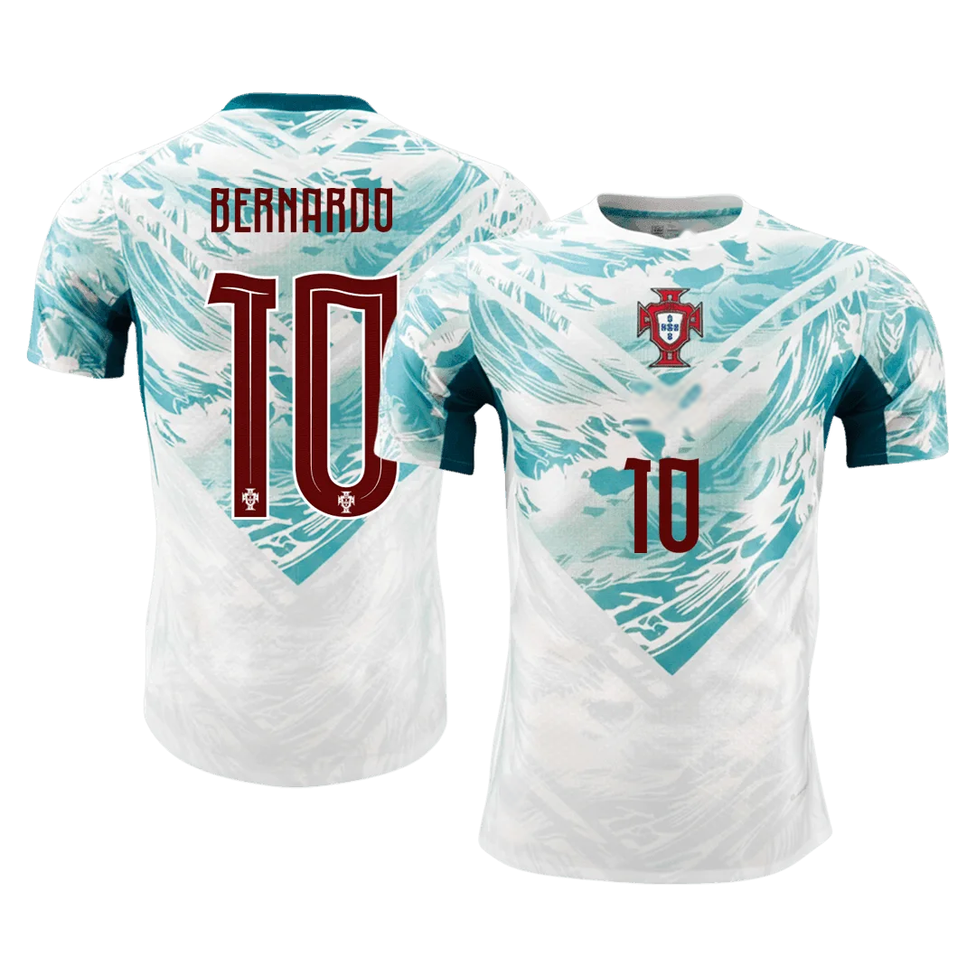 BERNARDO #10 Portugal Away Player Version Jersey World Cup 2026