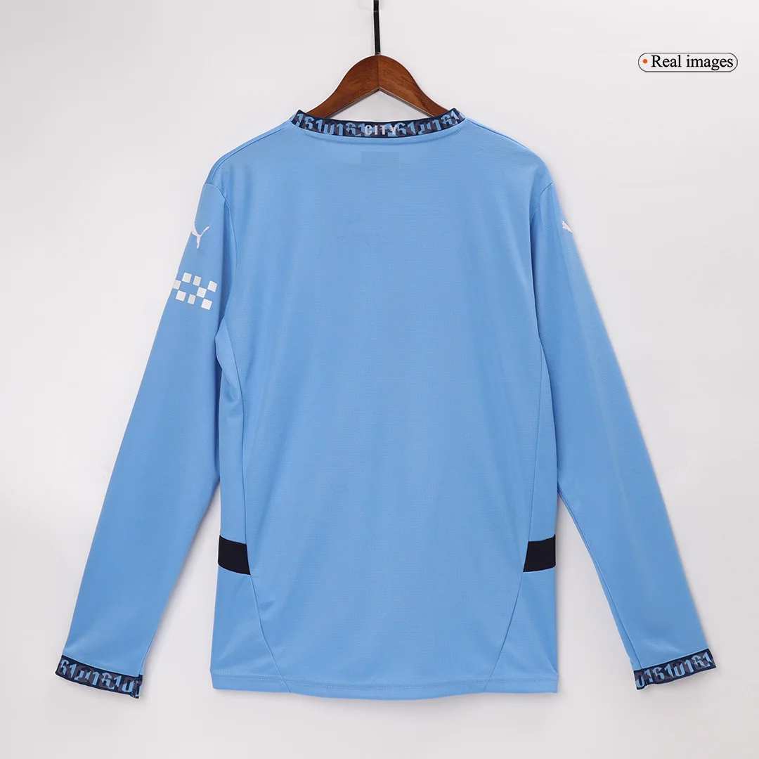 Manchester City Home Long Sleeve Jersey