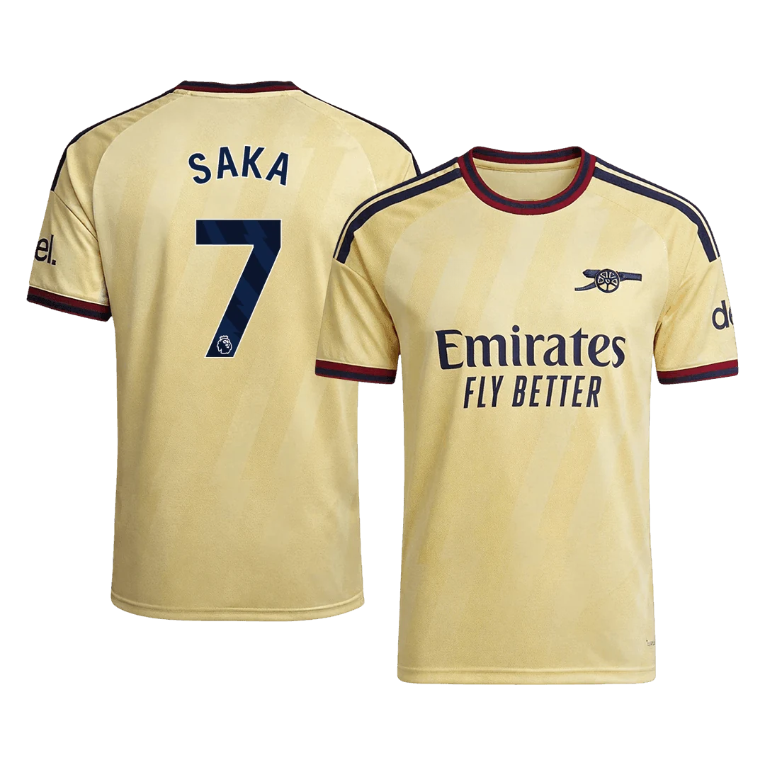 SAKA #7 Arsenal Third Away Soccer Jersey 2026/27
