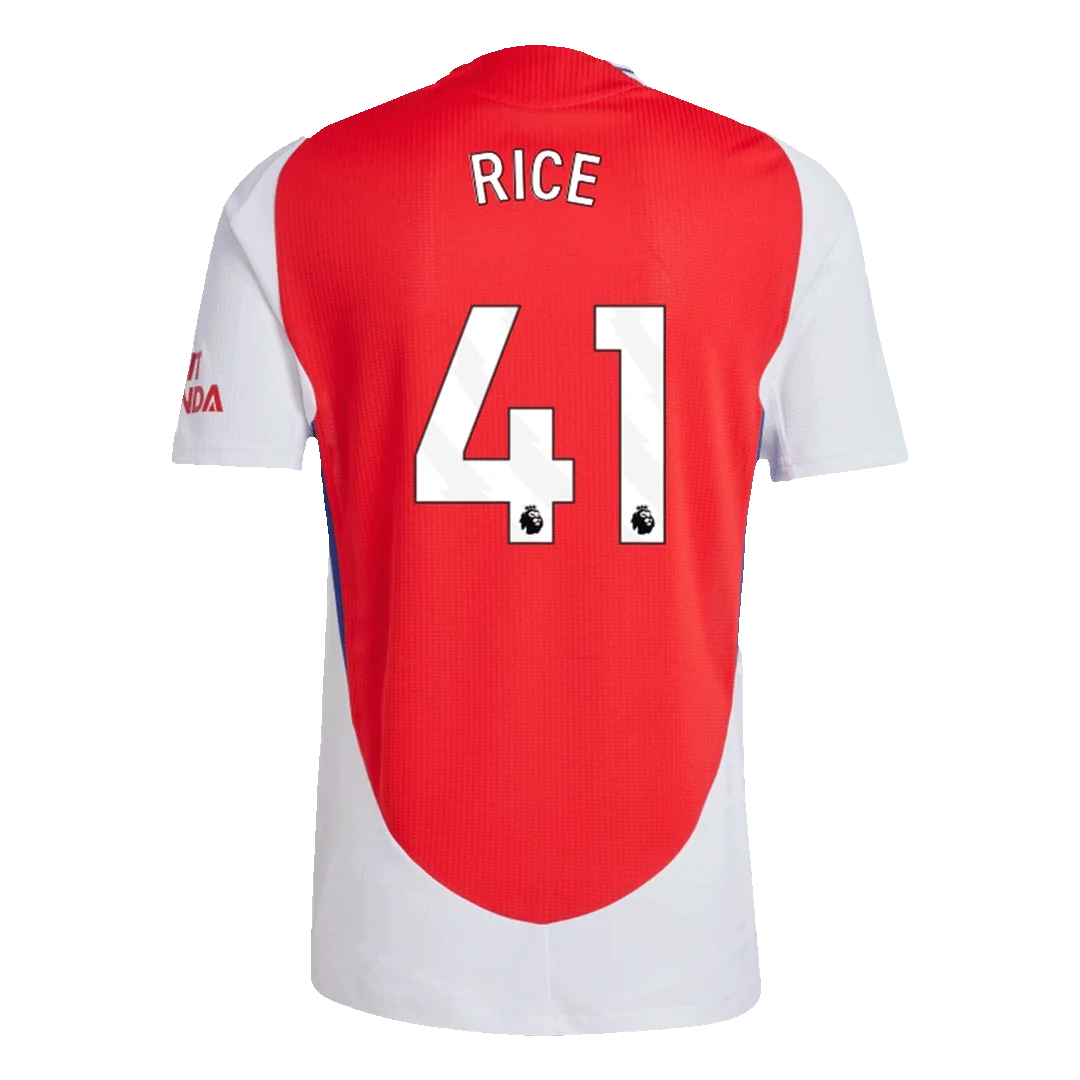 RICE #41 Arsenal Home Player Version Jersey