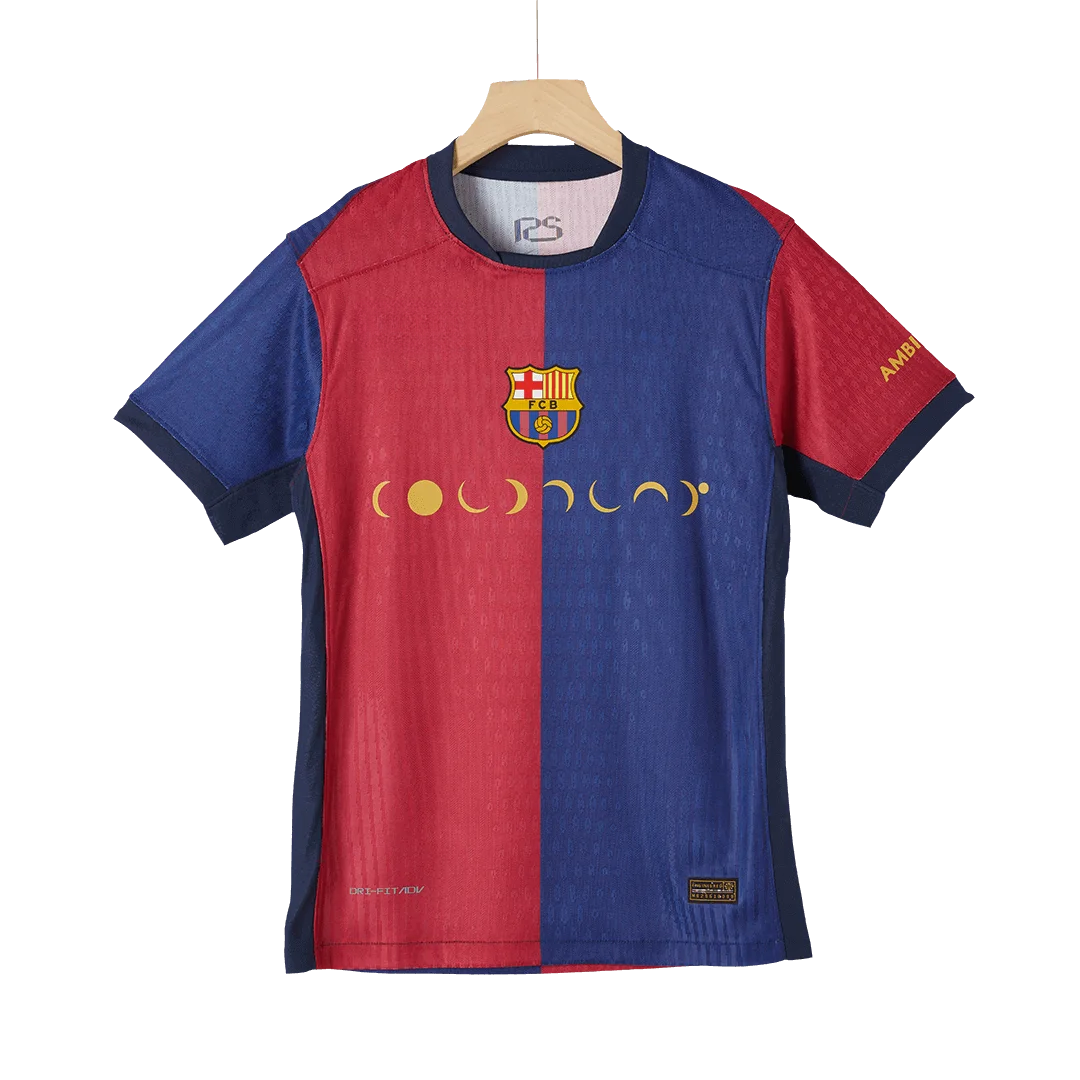 Barcelona X COLDPLAY Home Player Version Jersey