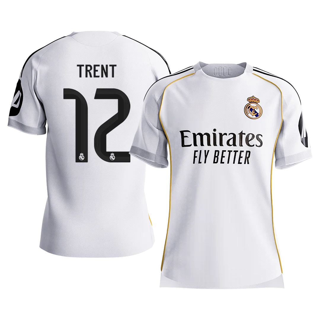 TRENT #12 Real Madrid Home Player Version Jersey 2025/26