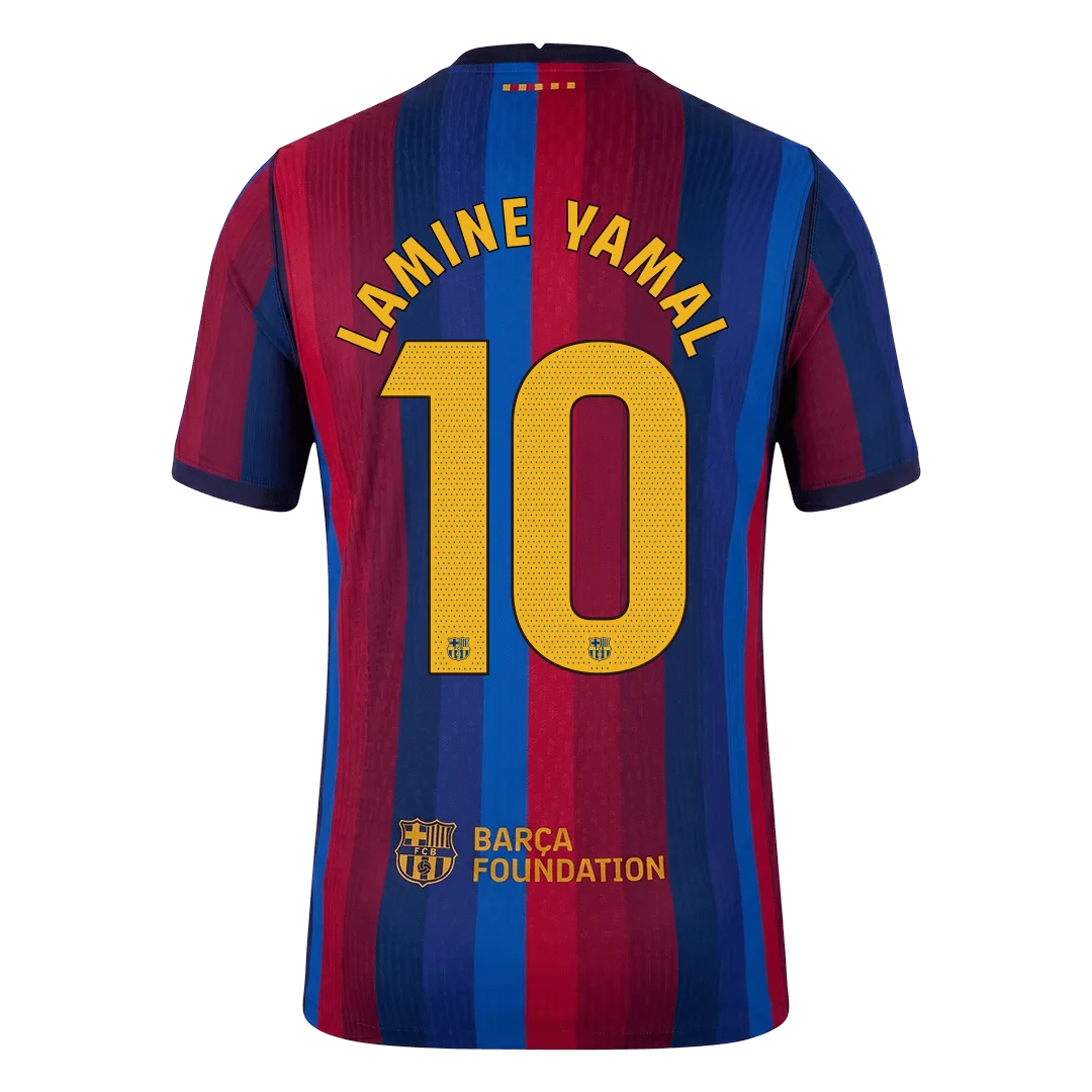 LAMINE YAMAL #10 Barcelona Home Player Version Jersey 2026/27
