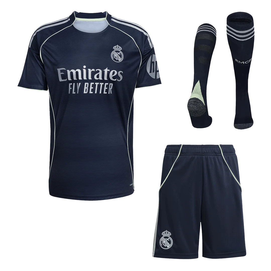 Real Madrid Away Jerseys Full Kit 2025/26