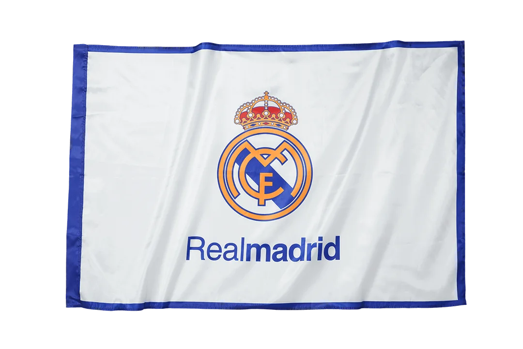 Free Real Madrid Team Flag White