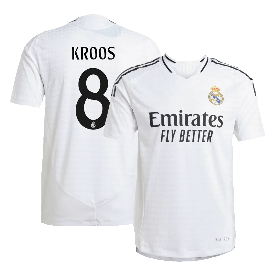 KROOS #8 Real Madrid Home Player Version Jersey