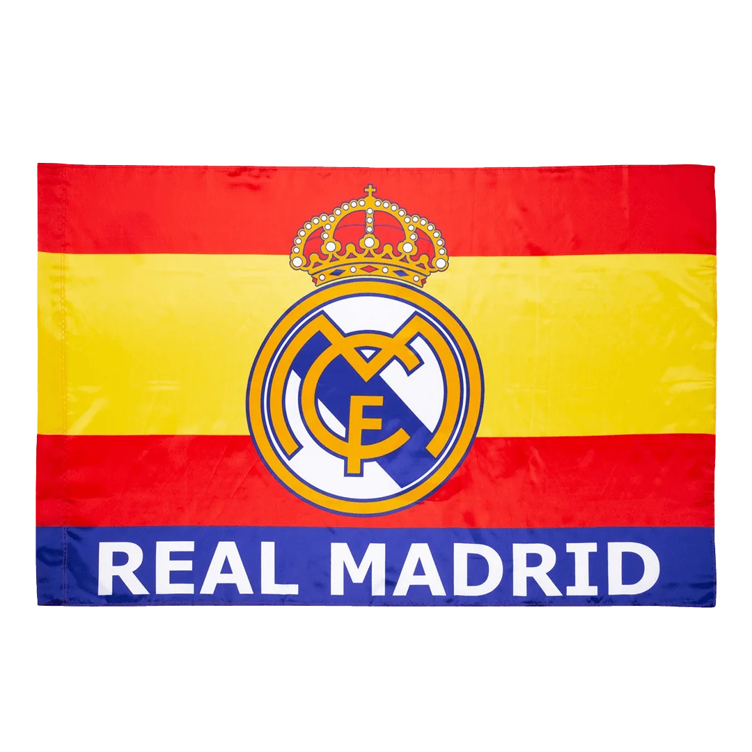 Free Real Madrid Team Flag Red