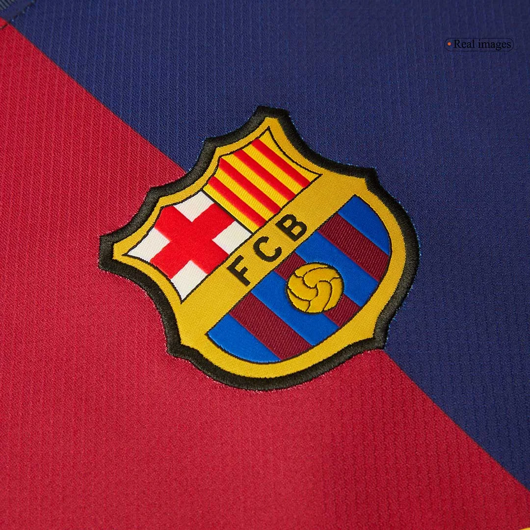LAMINE YAMAL #19 Barcelona Home Soccer Jersey -UCL