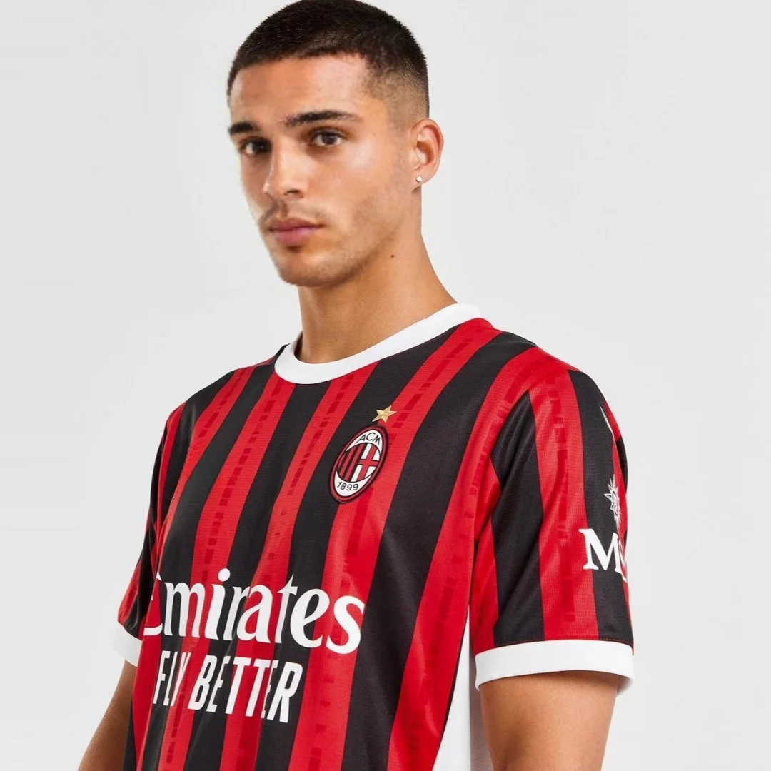 AC Milan Home Soccer Jersey