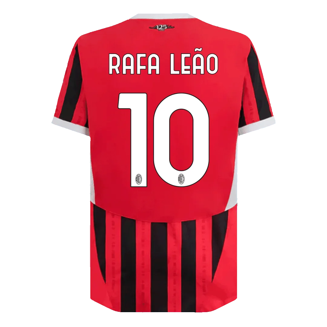RAFA LEÃO #10 AC Milan Home Player Version Soccer Jersey