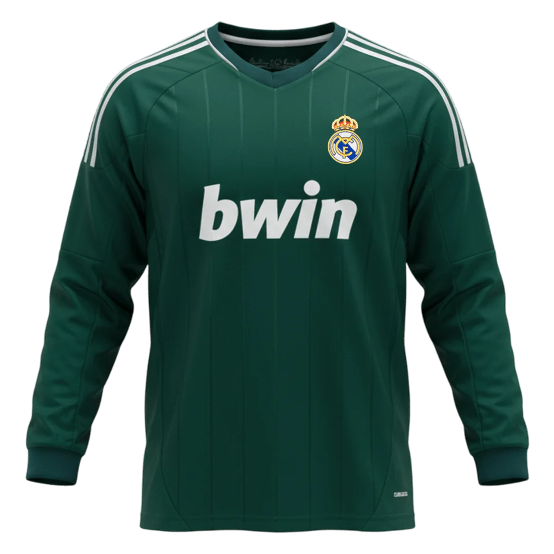 Retro Soccer Jersey Real Madrid Third Away Long Sleeve 2012/13