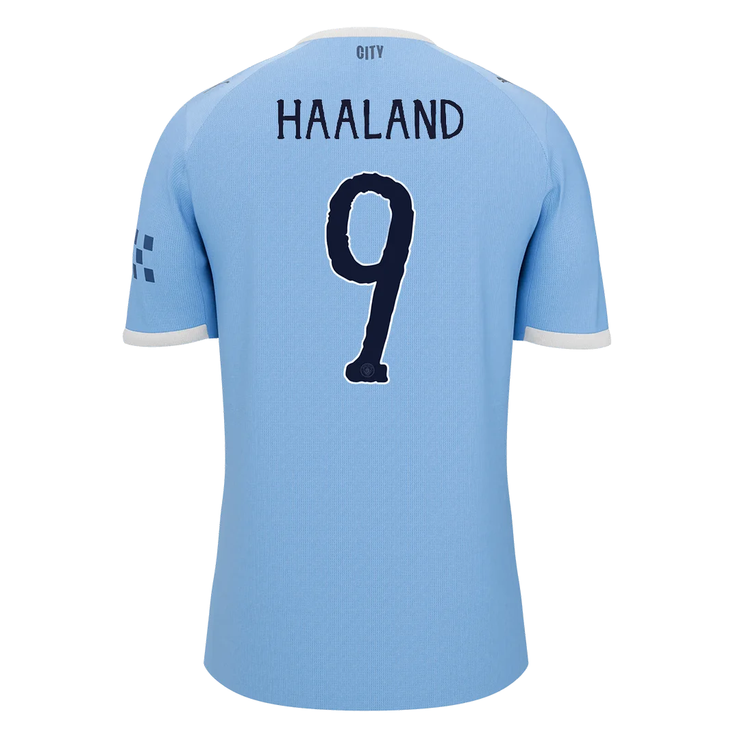 HAALAND #9 Manchester City Home Soccer Jersey 2025/26