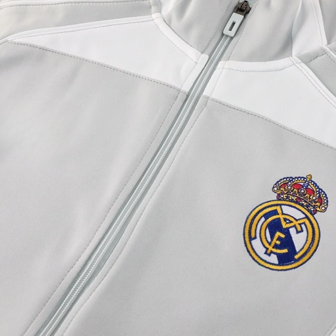 Real Madrid Track Jacket 2025/26 – Gray