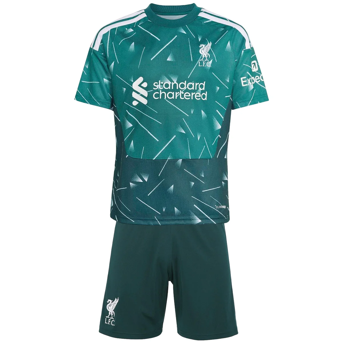 Liverpool Goalkeeper Kids Soccer Jerseys Kit 2026/27 Green