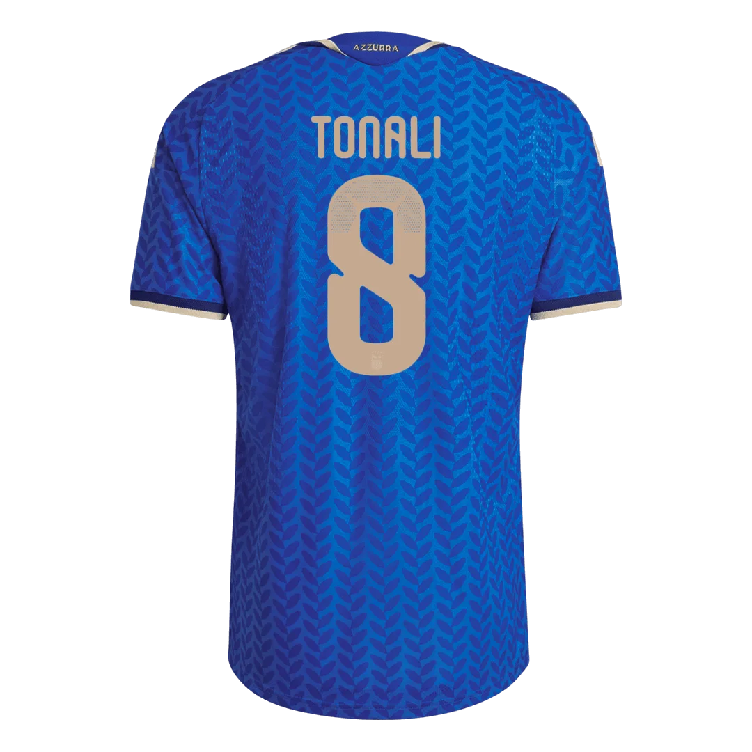 TONALI #8 Italy Home Player Version Jersey World Cup 2026