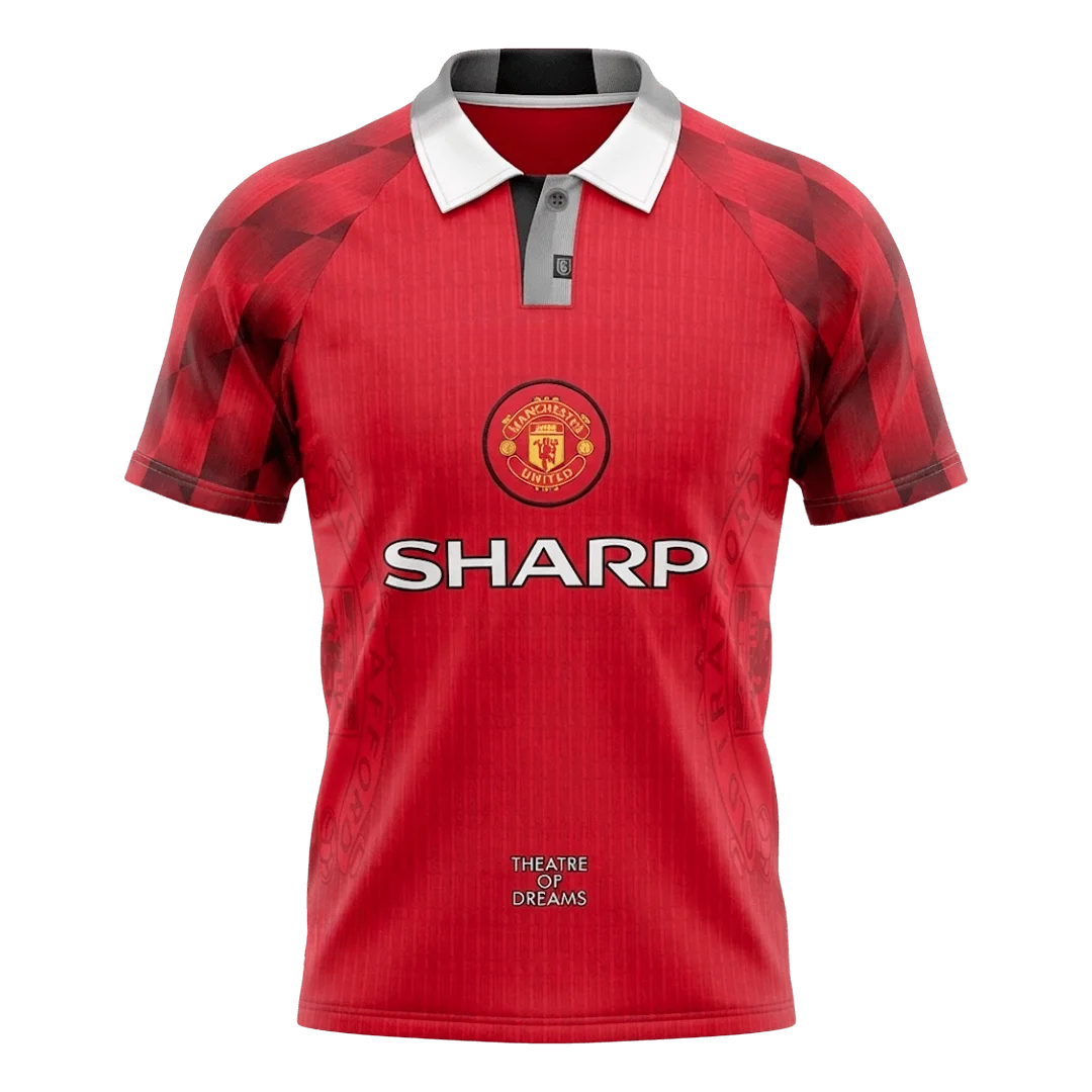 Retro Soccer Jersey Manchester United Home 1996/97