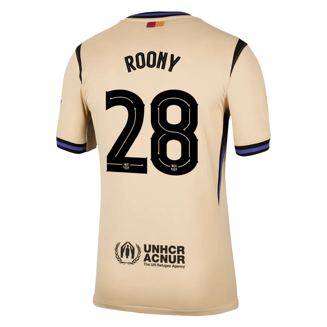 ROONY #28 Barcelona Away Soccer Jersey 2025/26