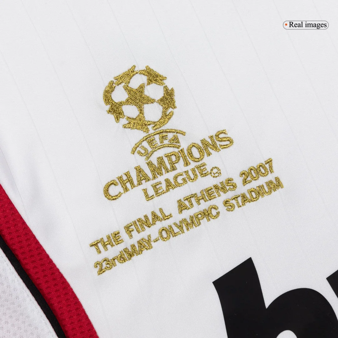 Retro Koszulka piłkarska AC Milan Wyjazdowa Długi rękaw 2006/07