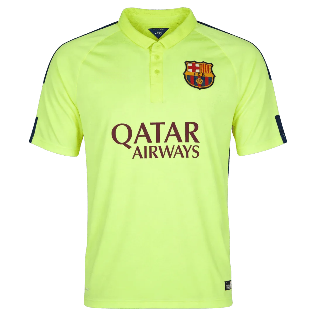 Retro Soccer Jersey Barcelona Third Away 2014/15