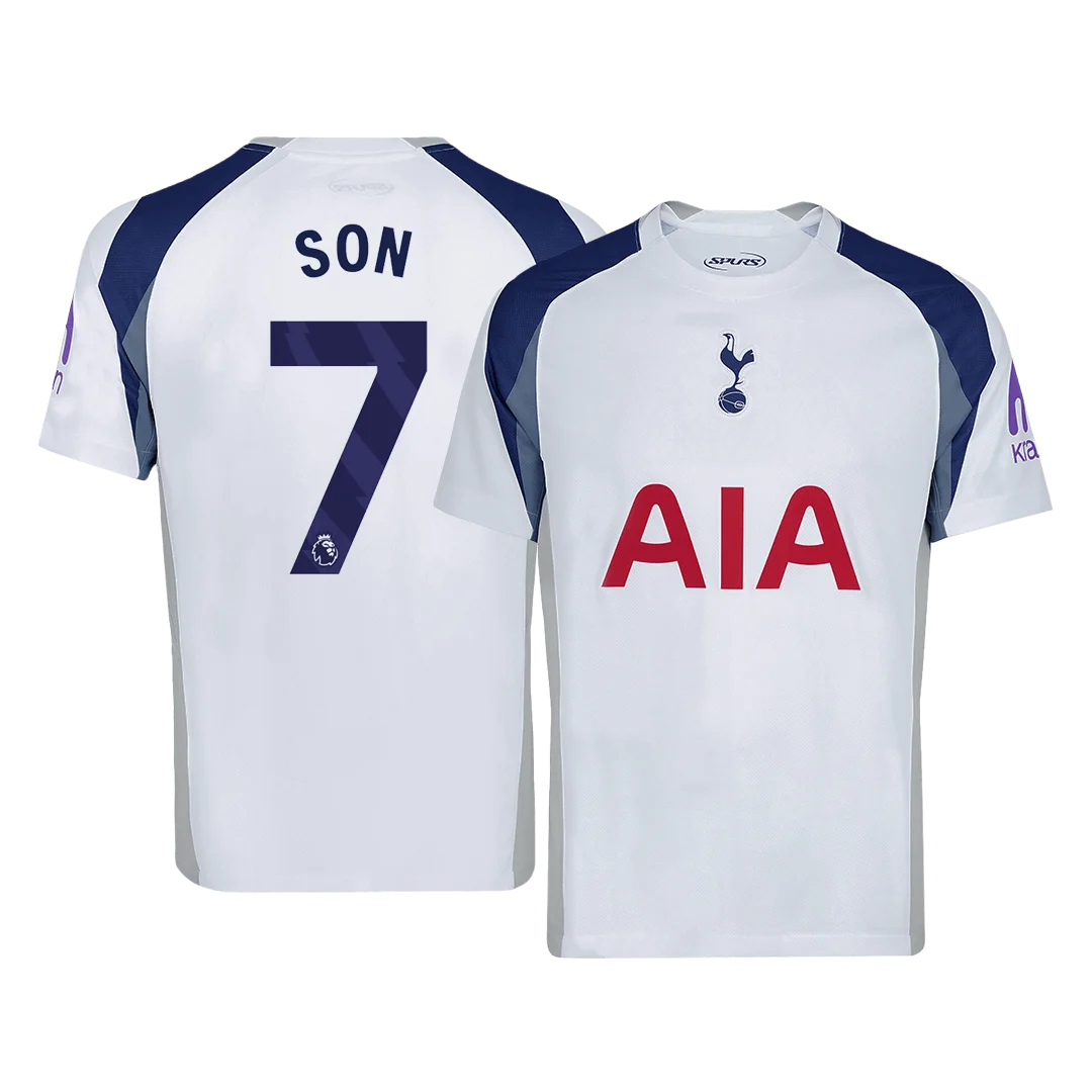 SON #7 Tottenham Hotspur Home Soccer Jersey 2025/26