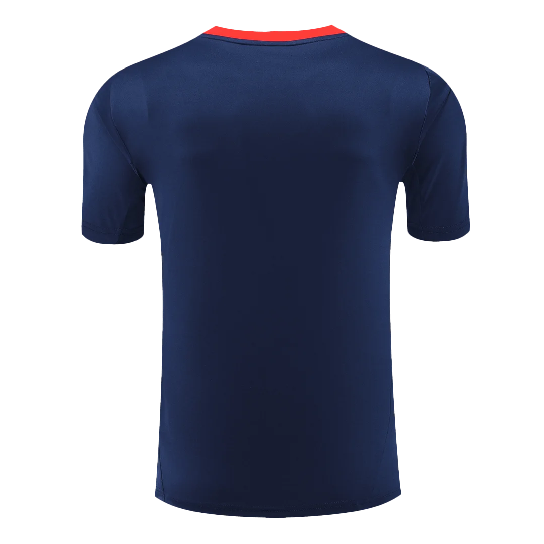 Manchester United Pre-Match Soccer Jersey Navy