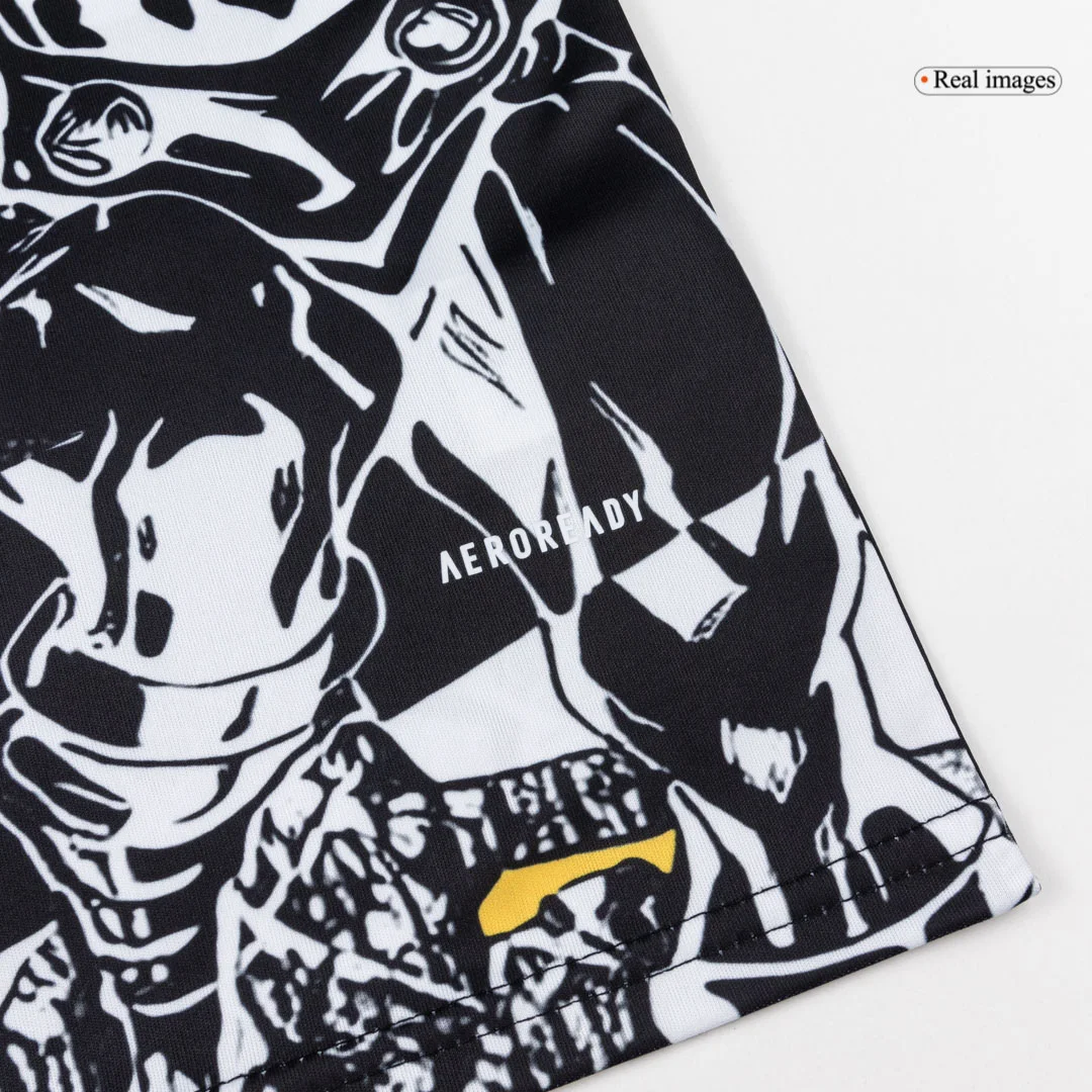 Real Madrid X Marvel Jersey 2025/26 Black&White