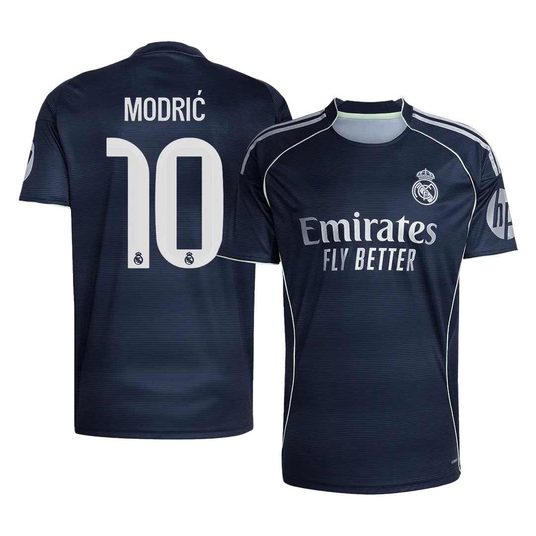 MODRIĆ #10 Real Madrid Away Soccer Jersey 2025/26