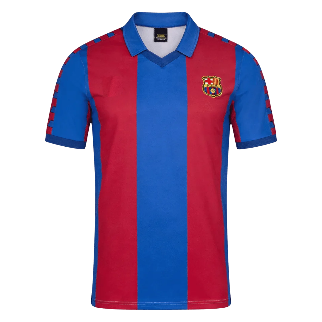Retro Soccer Jersey Barcelona Home 1980/82