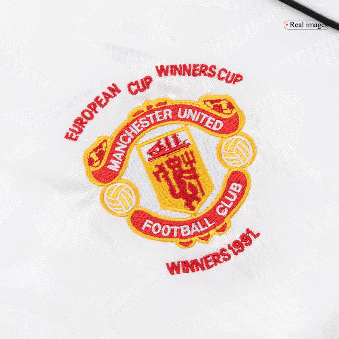 Retro Soccer Jersey Manchester United Away 1991