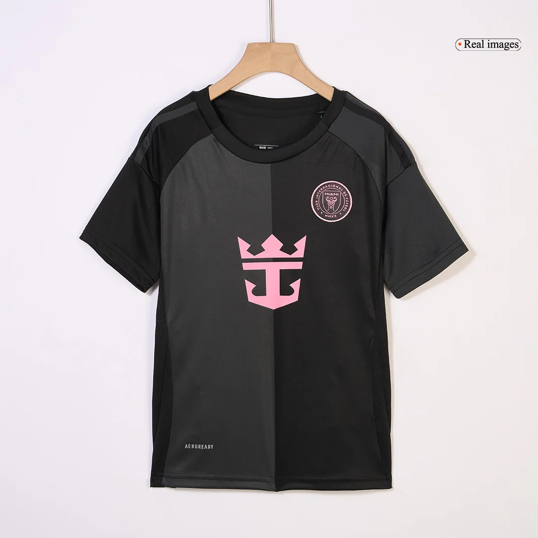 Inter Miami CF Away Kids Soccer Jerseys Kit 2025