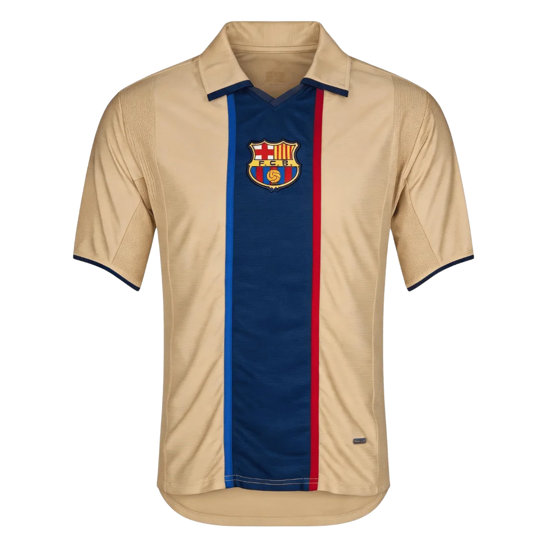 Retro Soccer Jersey Barcelona Away 2001/03
