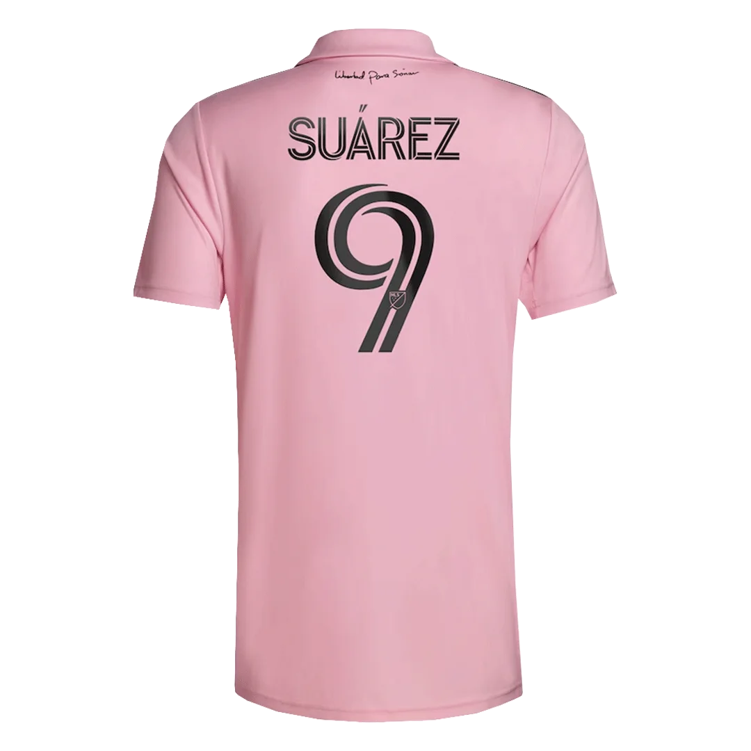 SUÁREZ #9 Inter Miami CF Home Soccer Jersey 2022