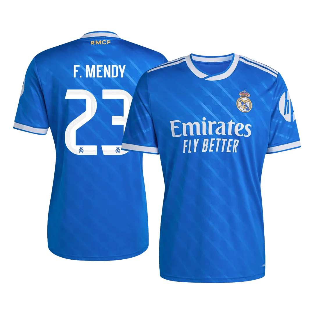 F. MENDY #23 Real Madrid Third Away Soccer Jersey 2025/26