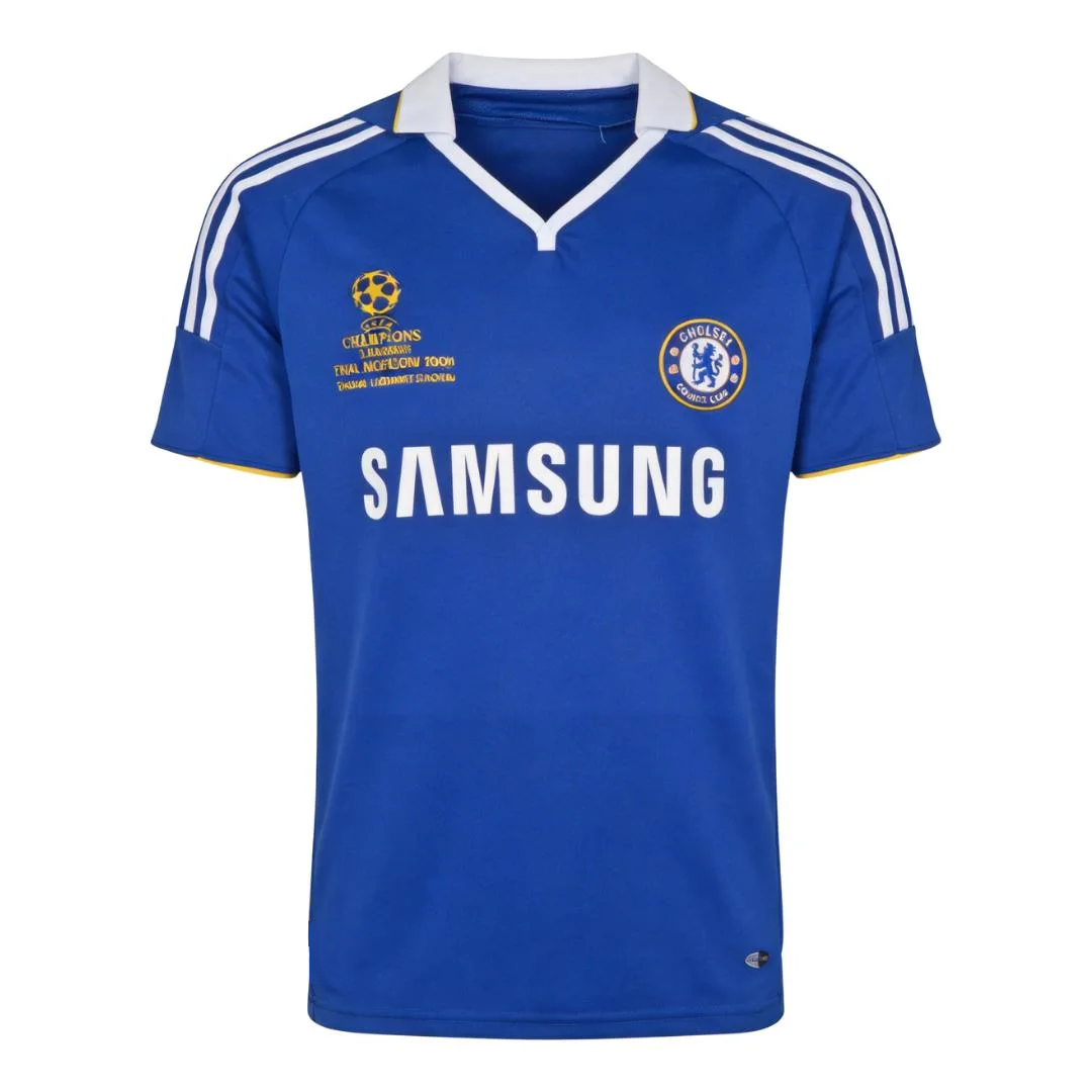 Retro Soccer Jersey Chelsea Home 2008 - UCL Final