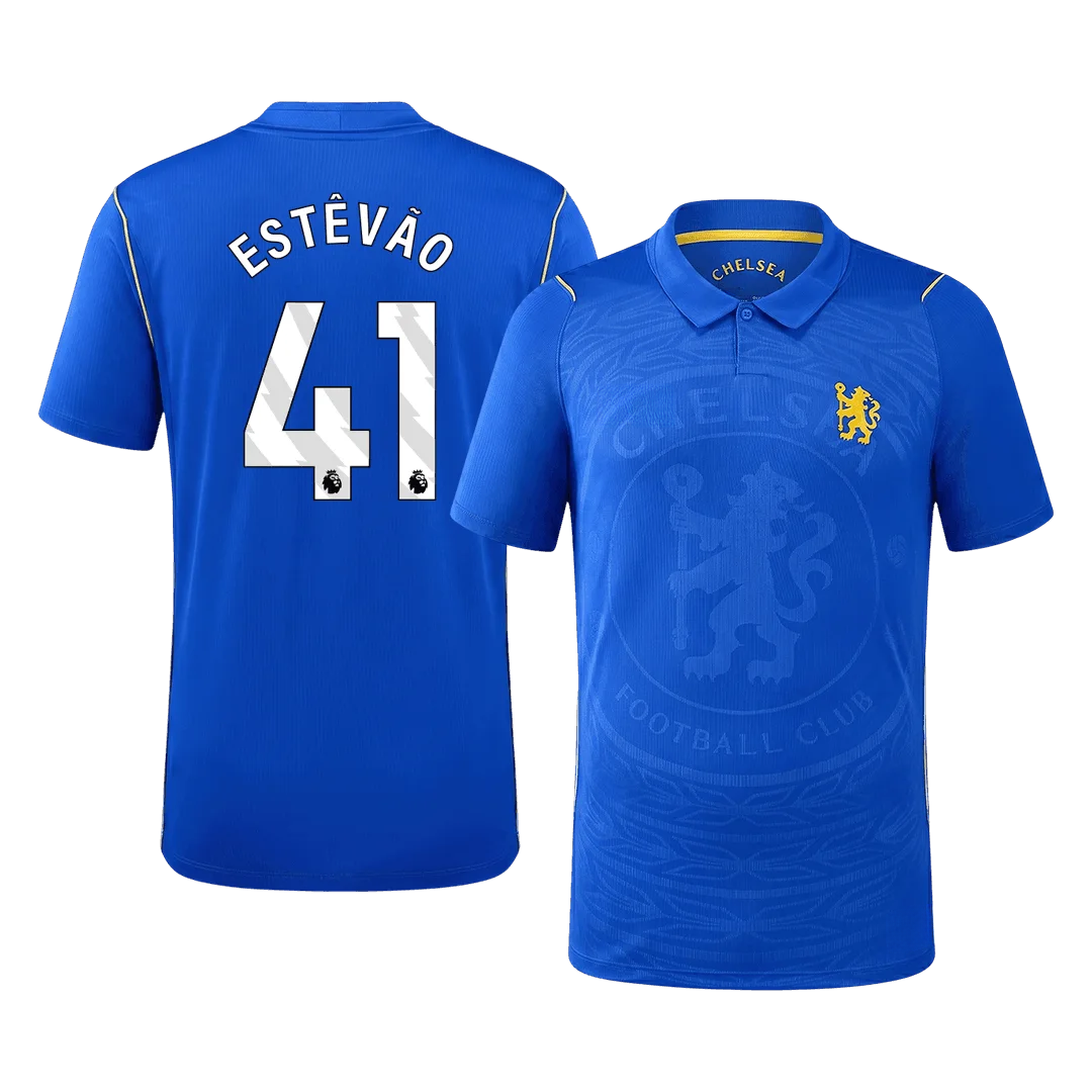 ESTÊVÃO #41 Chelsea Home Soccer Jersey 2026/27