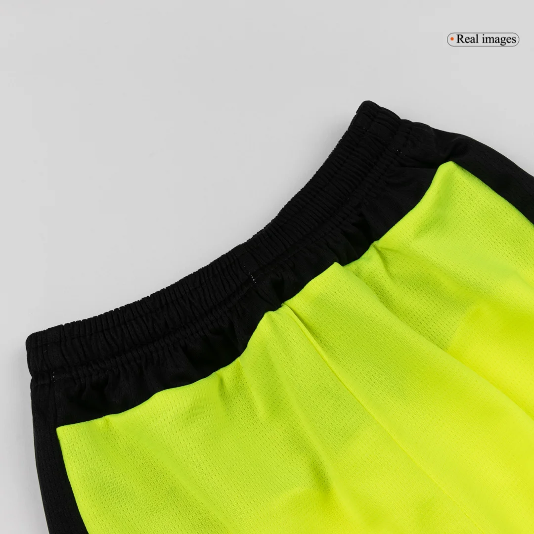 Borussia Dortmund Away Kids Soccer Jerseys Kit 2025/26