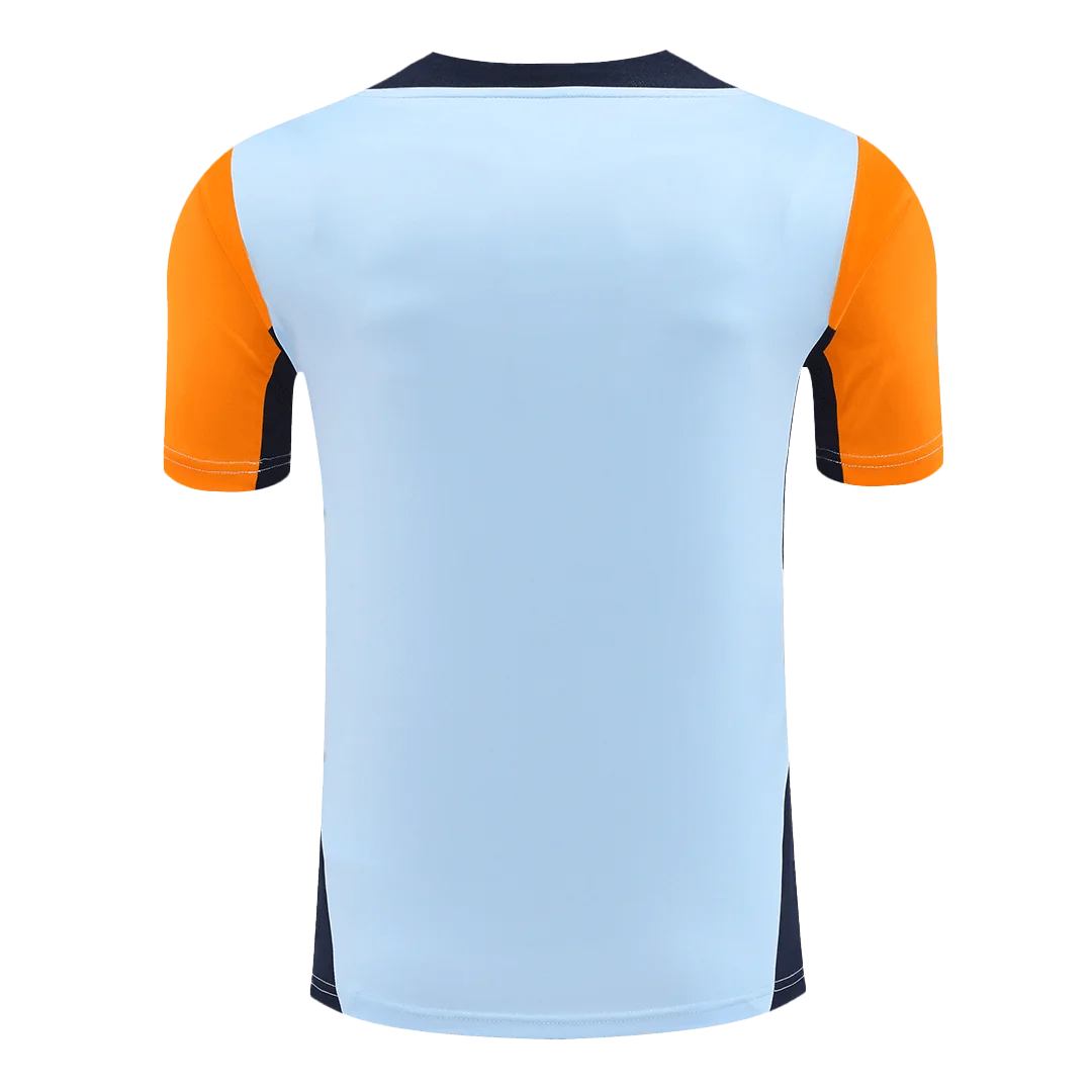 Real Madrid Pre-Match Soccer Jersey Blue