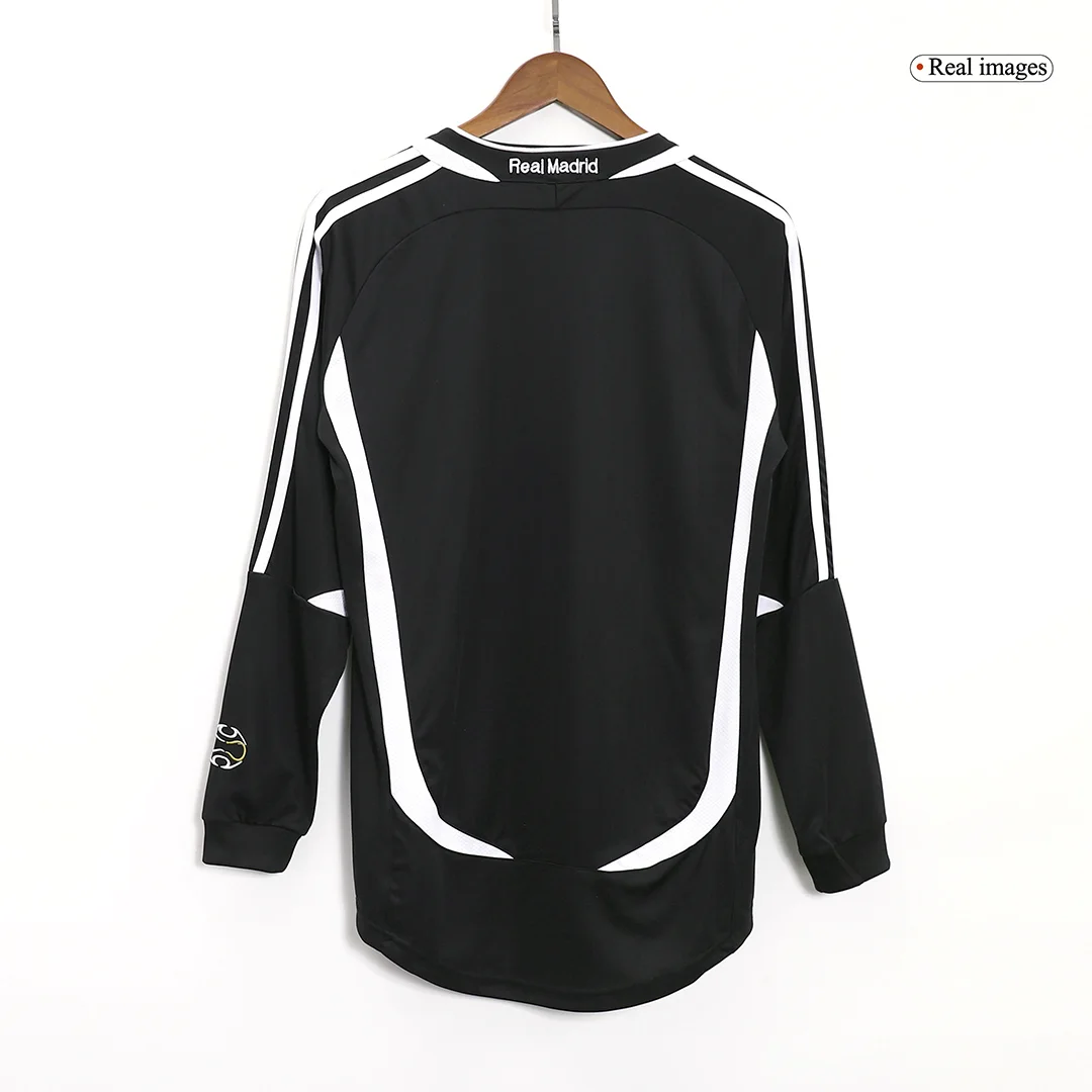 Retro Soccer Jersey Real Madrid Away Long Sleeve 2006/07