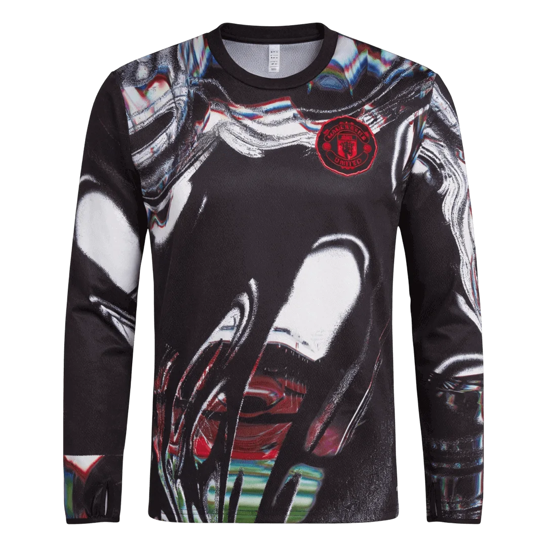 Manchester United Pre-Match Long Sleeve Jersey 2025/26