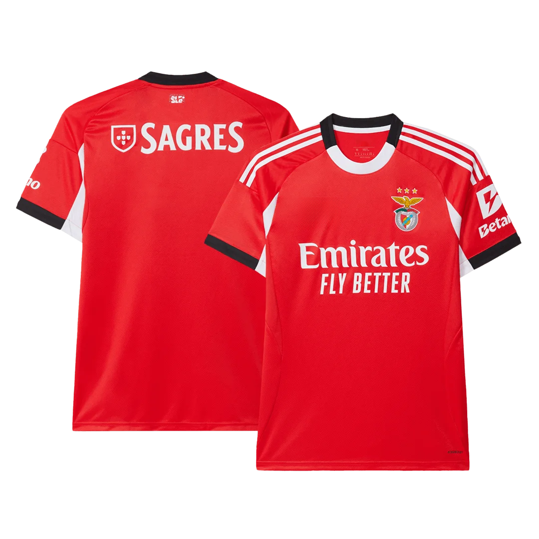Benfica Home Soccer Jersey 2025/26