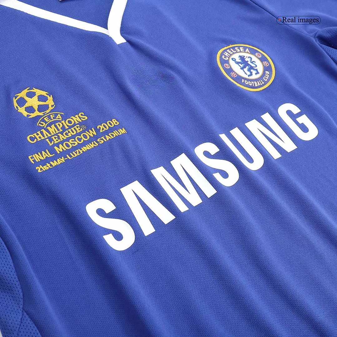 Retro Soccer Jersey Chelsea Home 2008 – UCL Final