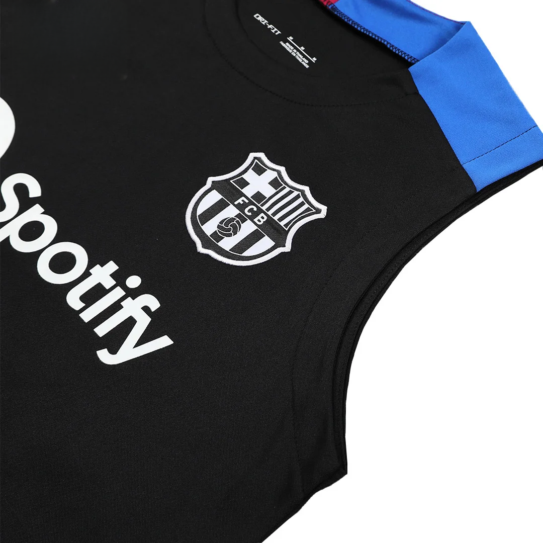 Barcelona Pre-Match Sleeveless Top Black